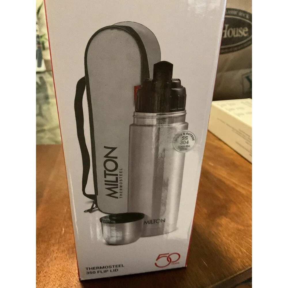 Thermosteel Flip Lid 750, Double Walled Vacuum Insulated Thermos 750 Ml | 25 Oz